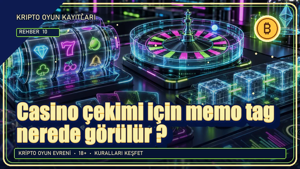 Casino çekimi için memo tag nerede görülür? için kripto temalı oyun kapağı